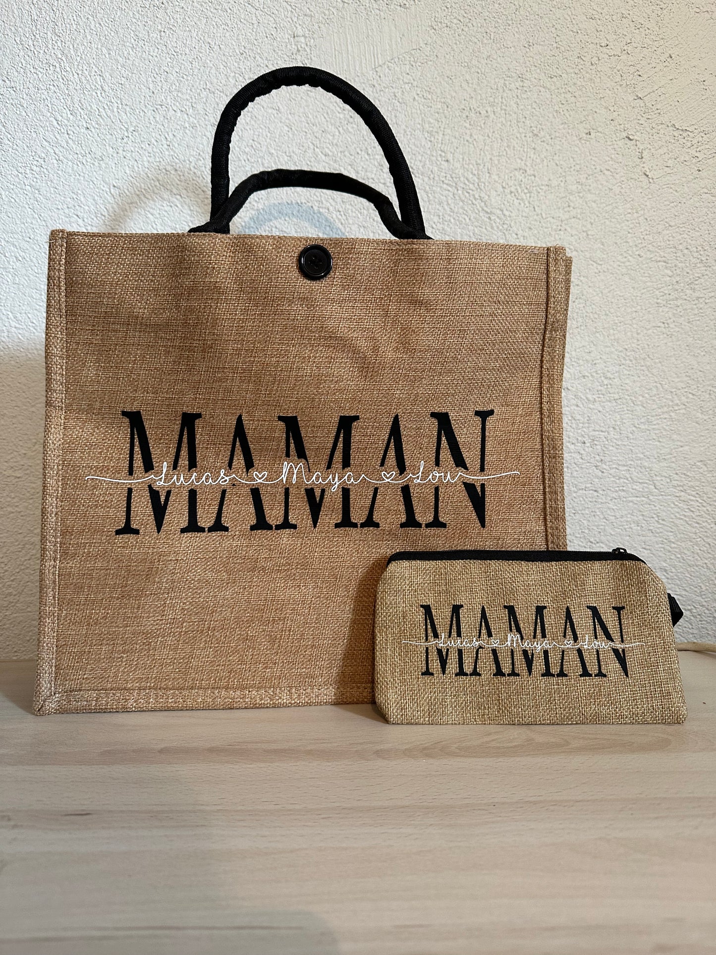 Sac et pochette "family"