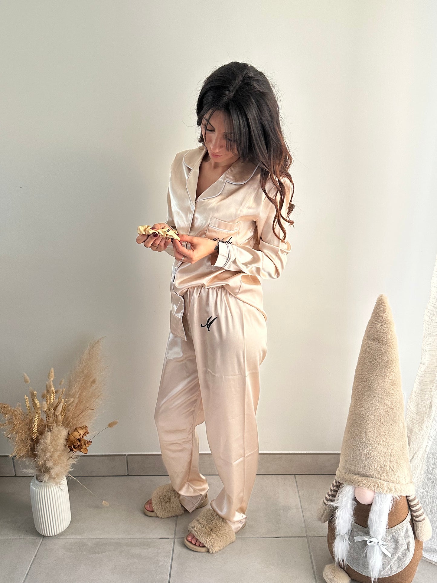Coffret pyjama or